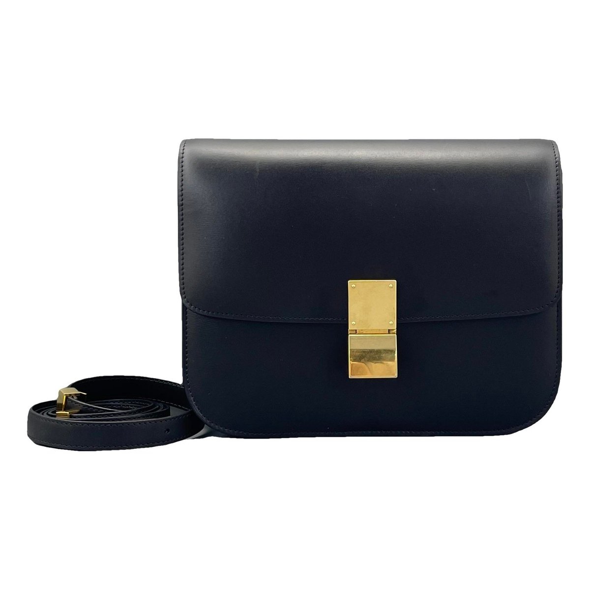 Classic leather handbag