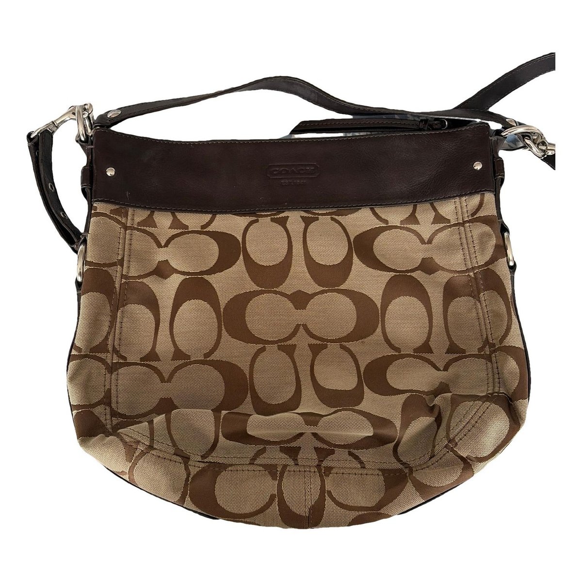 Large Scout Hobo cloth crossbody bag