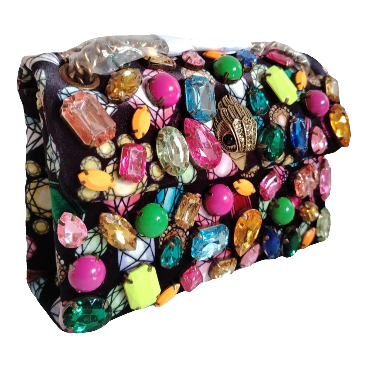 Velvet handbag