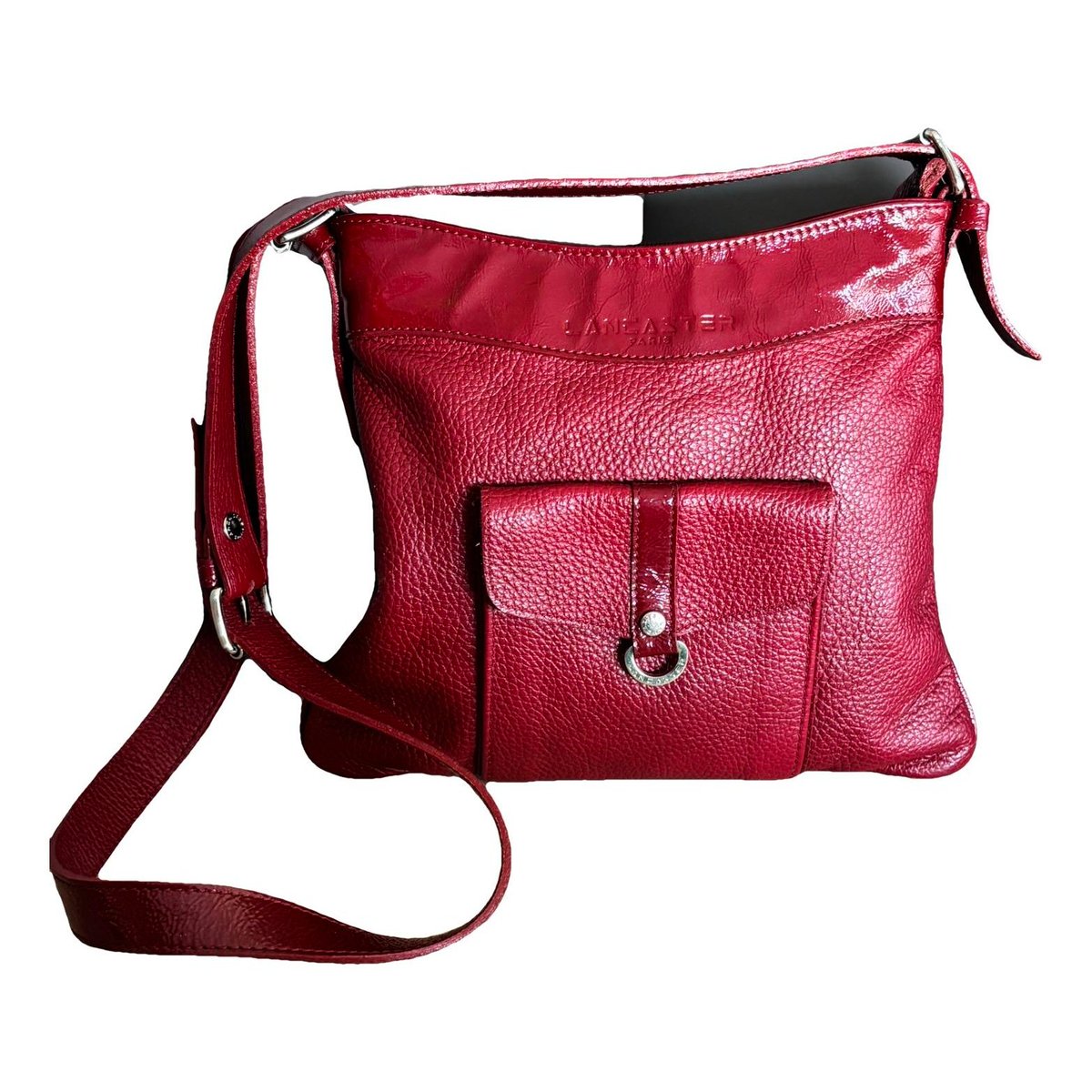 Leather crossbody bag