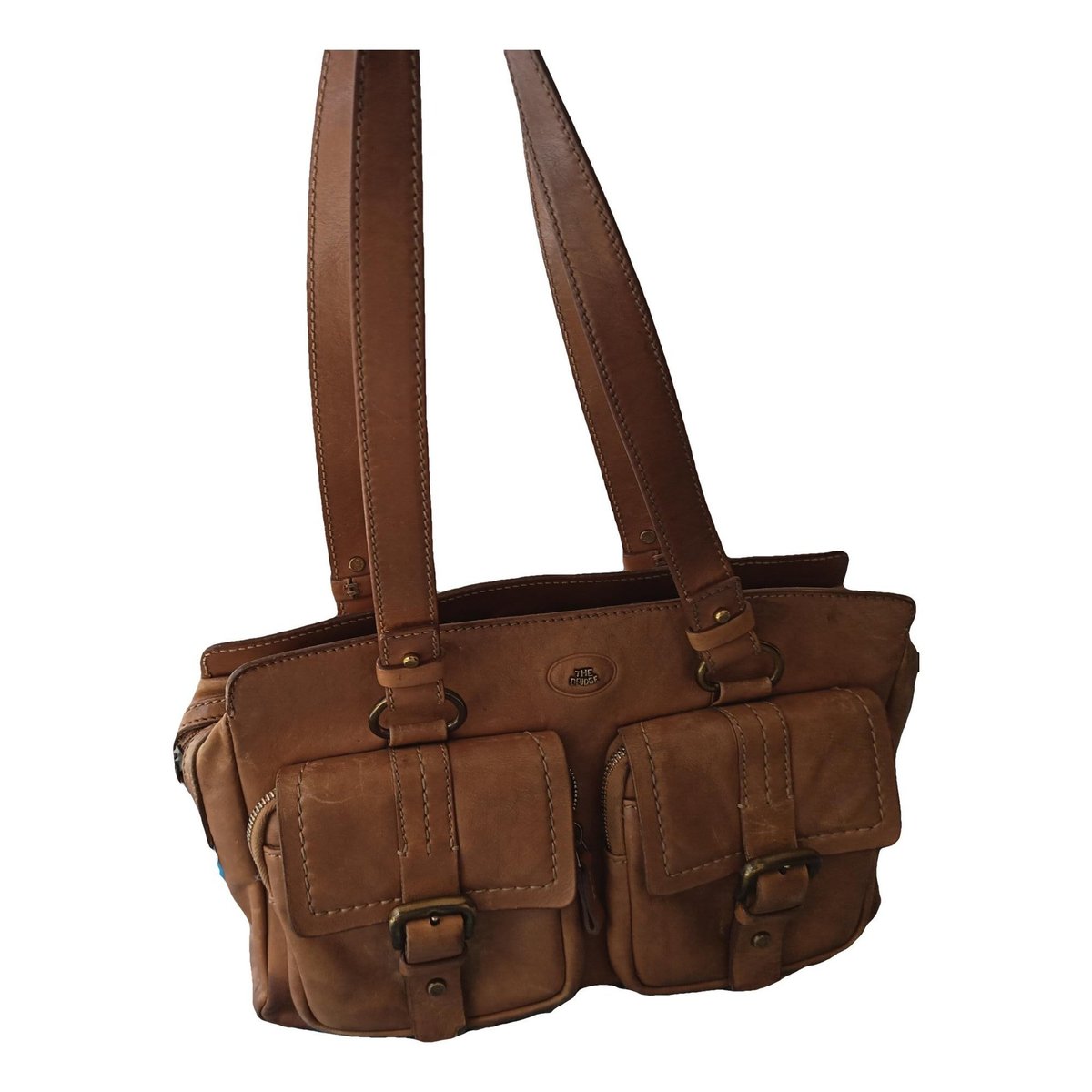 Leather crossbody bag