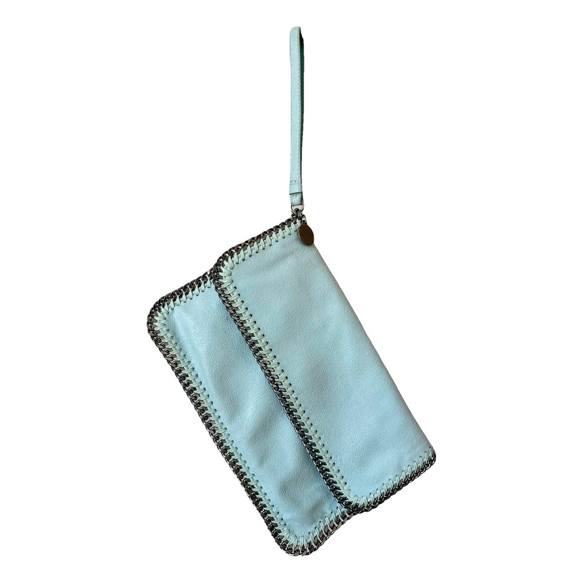 Falabella vegan leather clutch bag