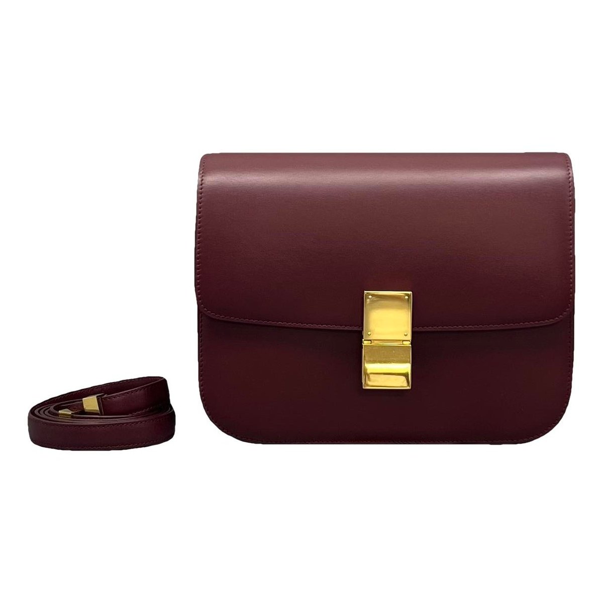 Classic leather handbag