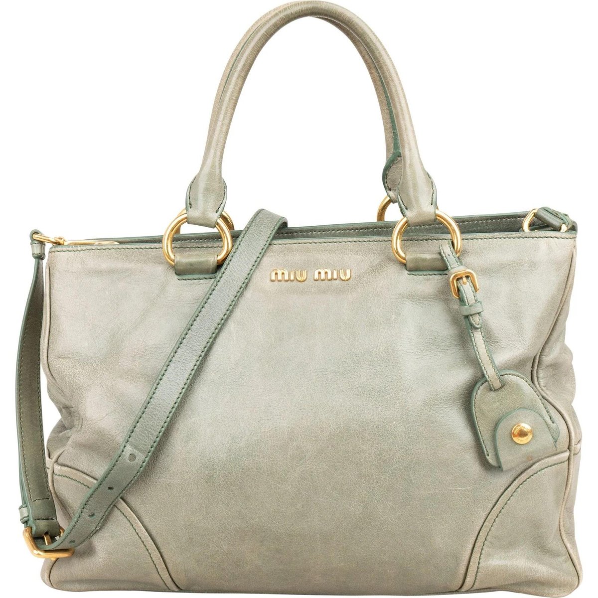 Vitello leather tote