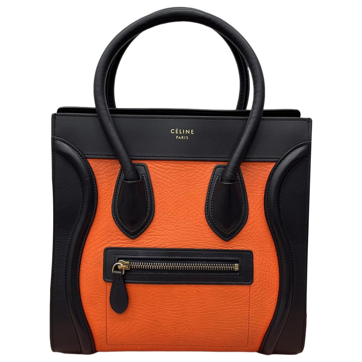 Luggage leather handbag