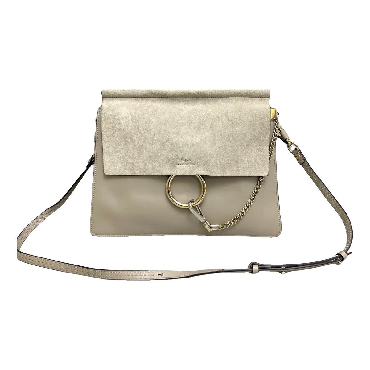 Faye leather handbag