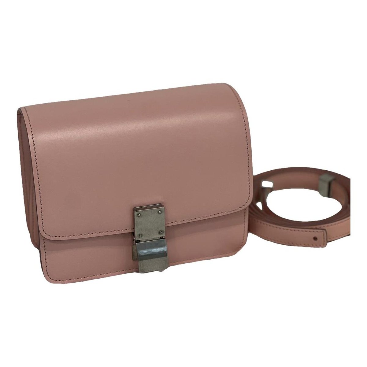 Classic leather crossbody bag