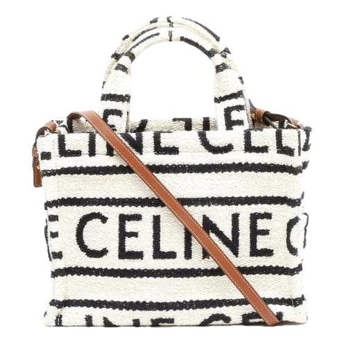 Cabas leather tote