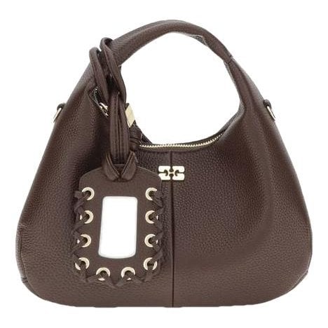 Hobo leather handbag
