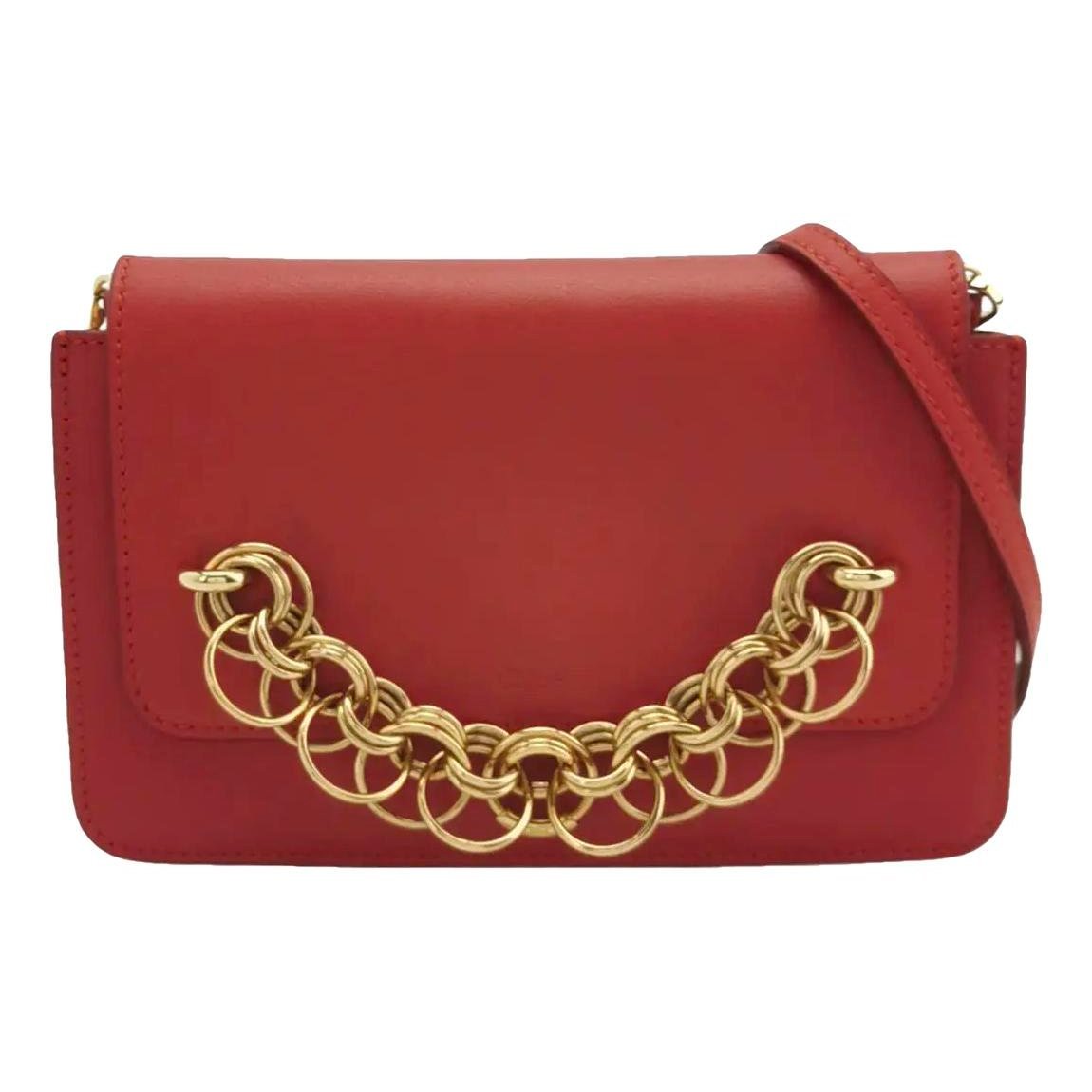 Drew leather crossbody bag