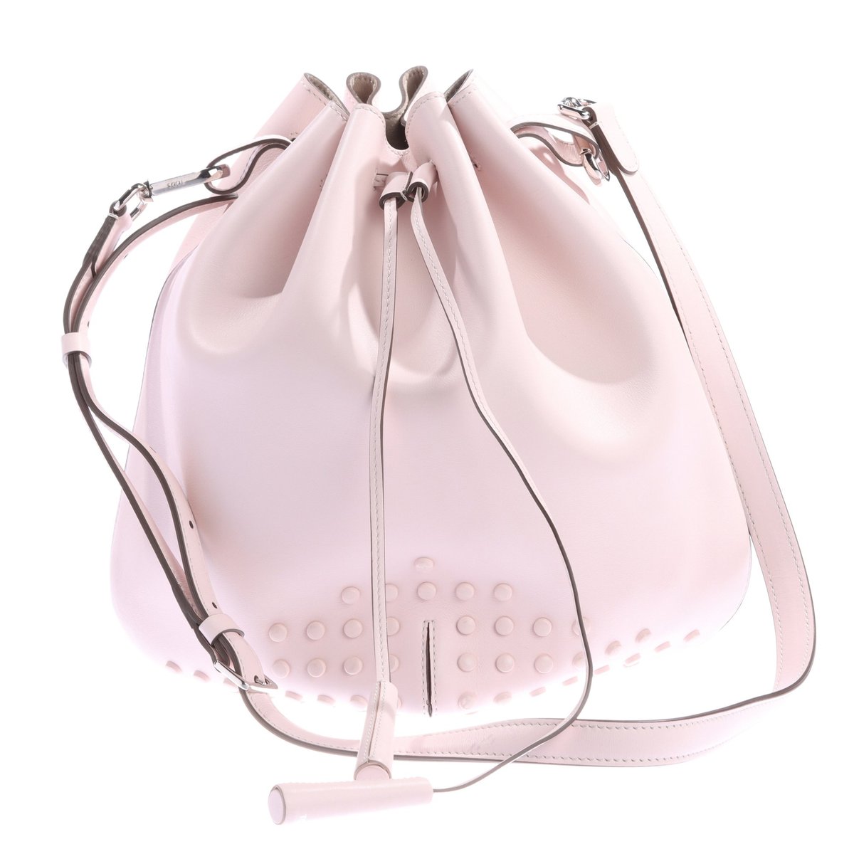 Wave leather bag