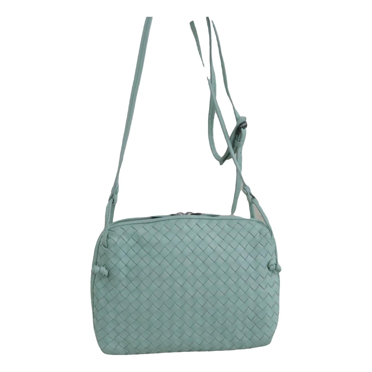 Loop leather crossbody bag