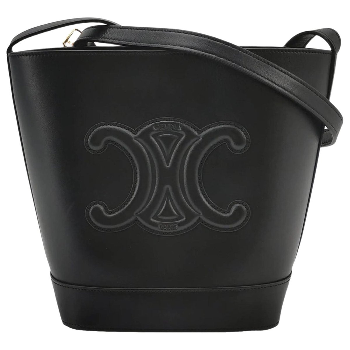 Triomphe leather crossbody bag