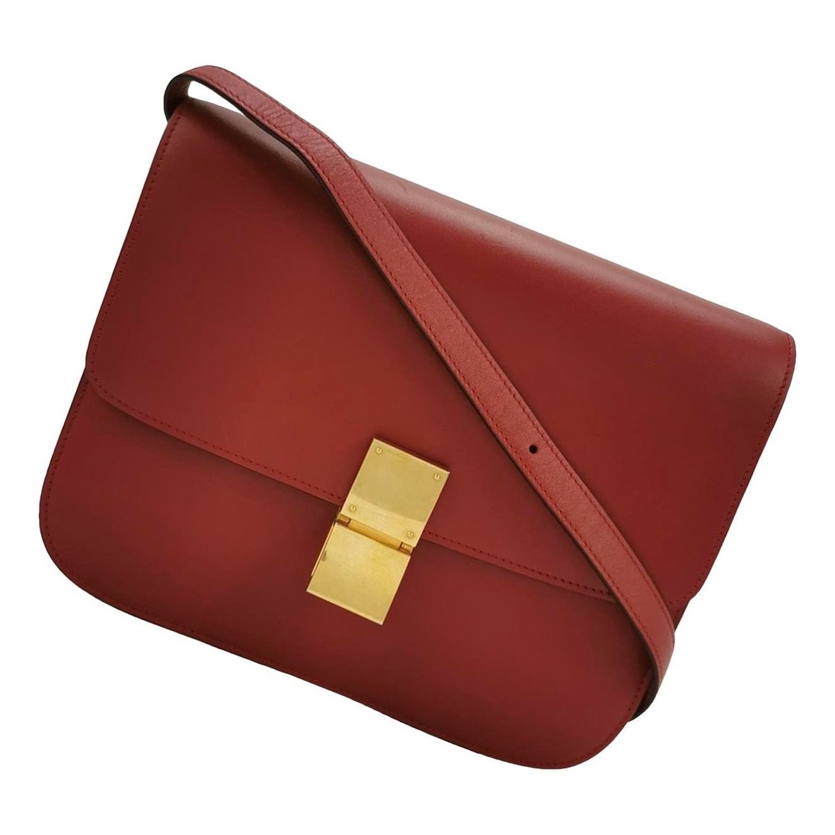 Classic leather handbag