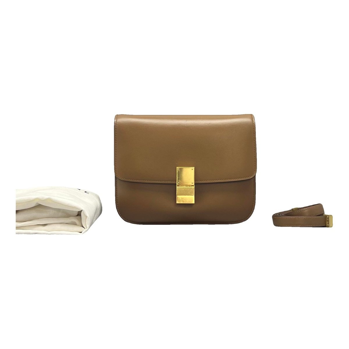 Classic leather handbag
