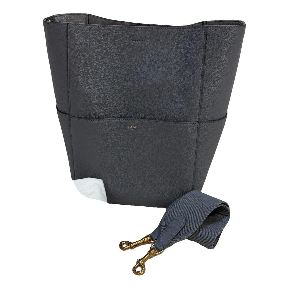 Seau Sangle leather handbag