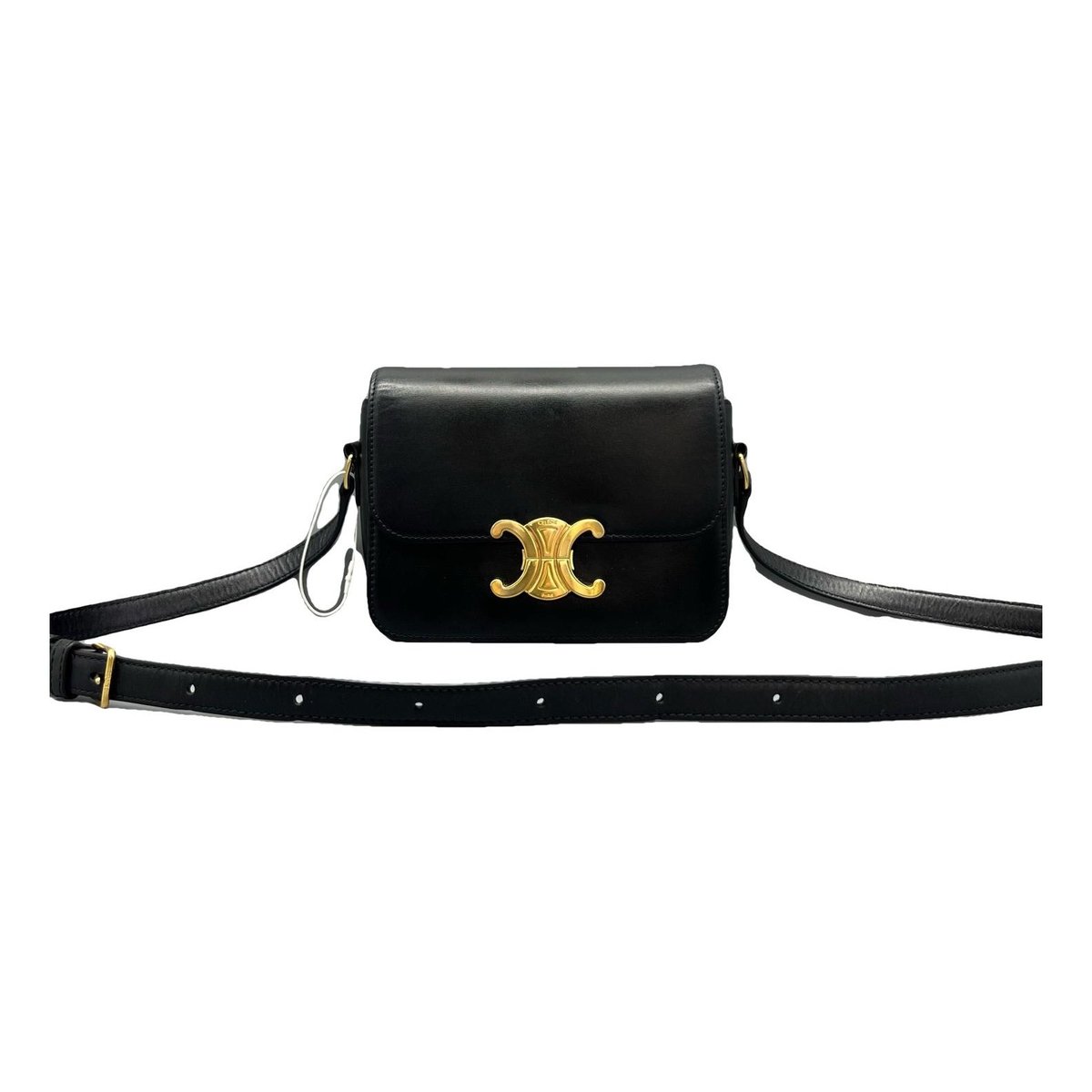 Triomphe leather handbag
