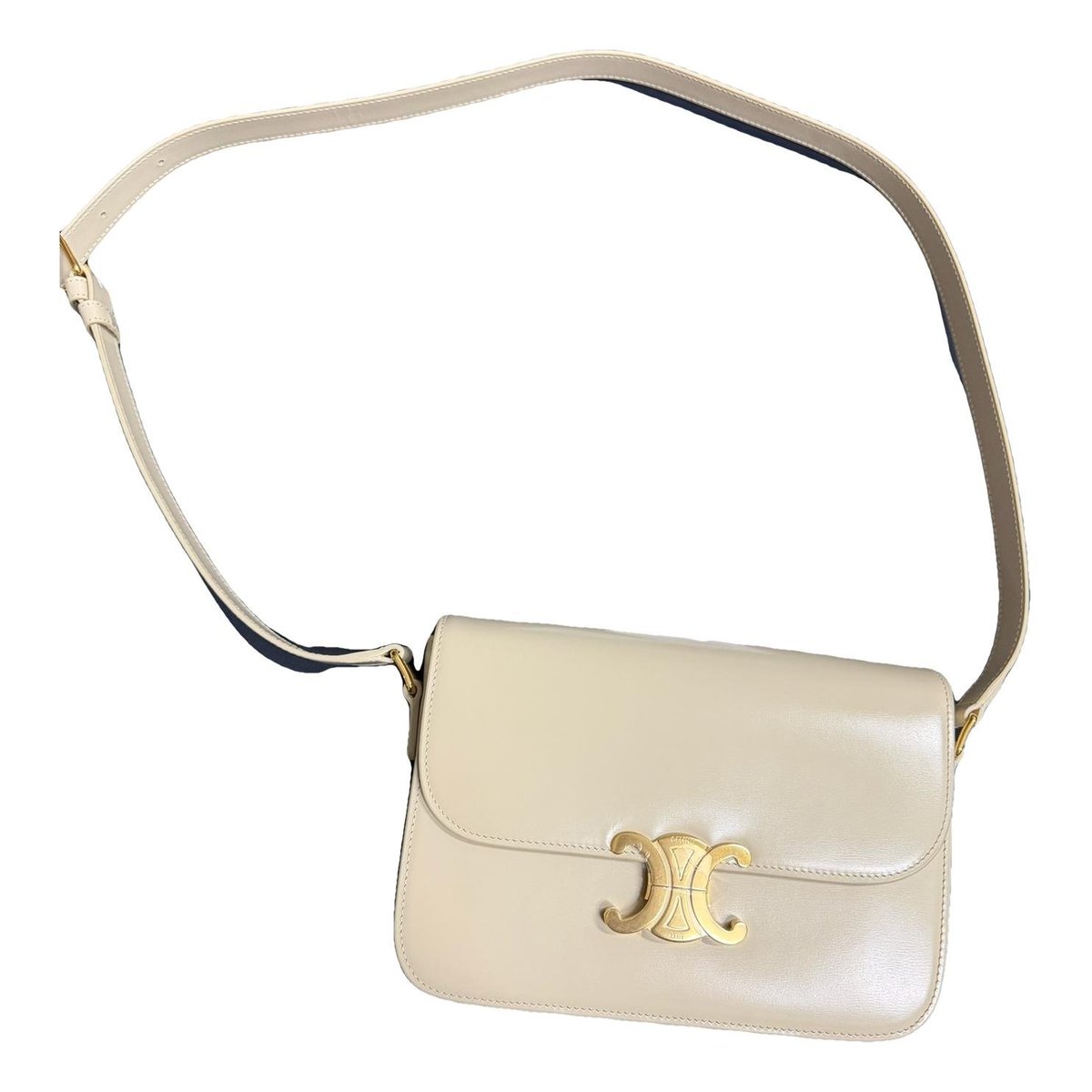Triomphe leather handbag