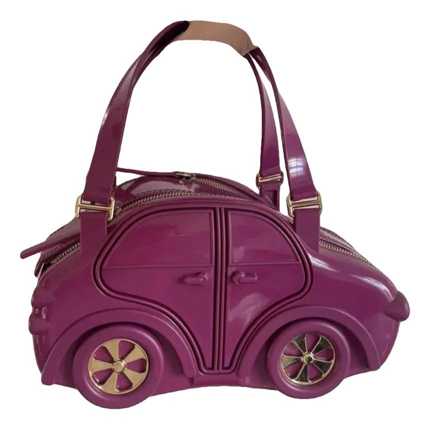 Vinyl handbag