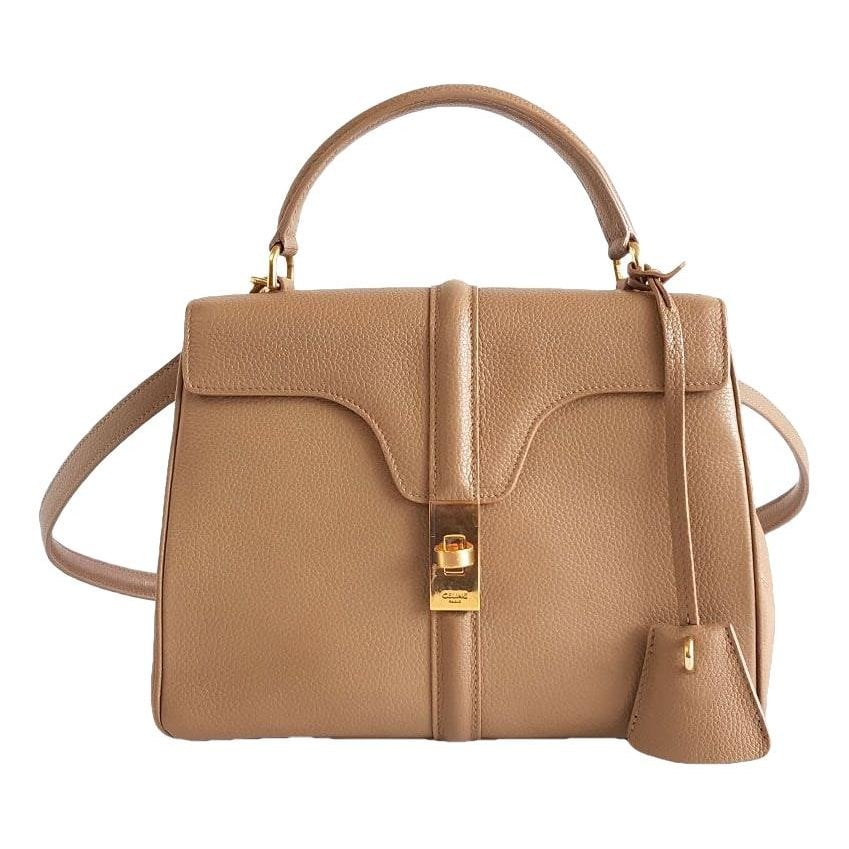Sac 16 leather handbag