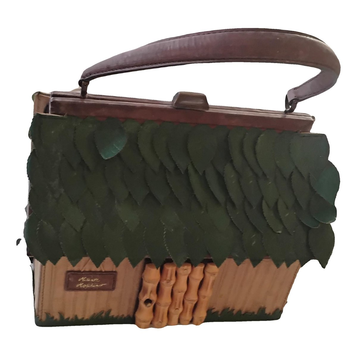 Leather handbag