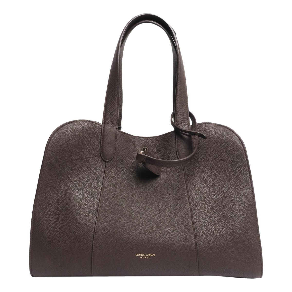 Leather tote