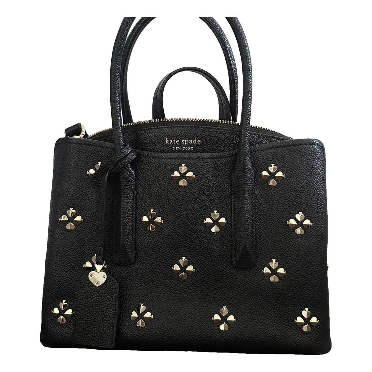 Leather tote