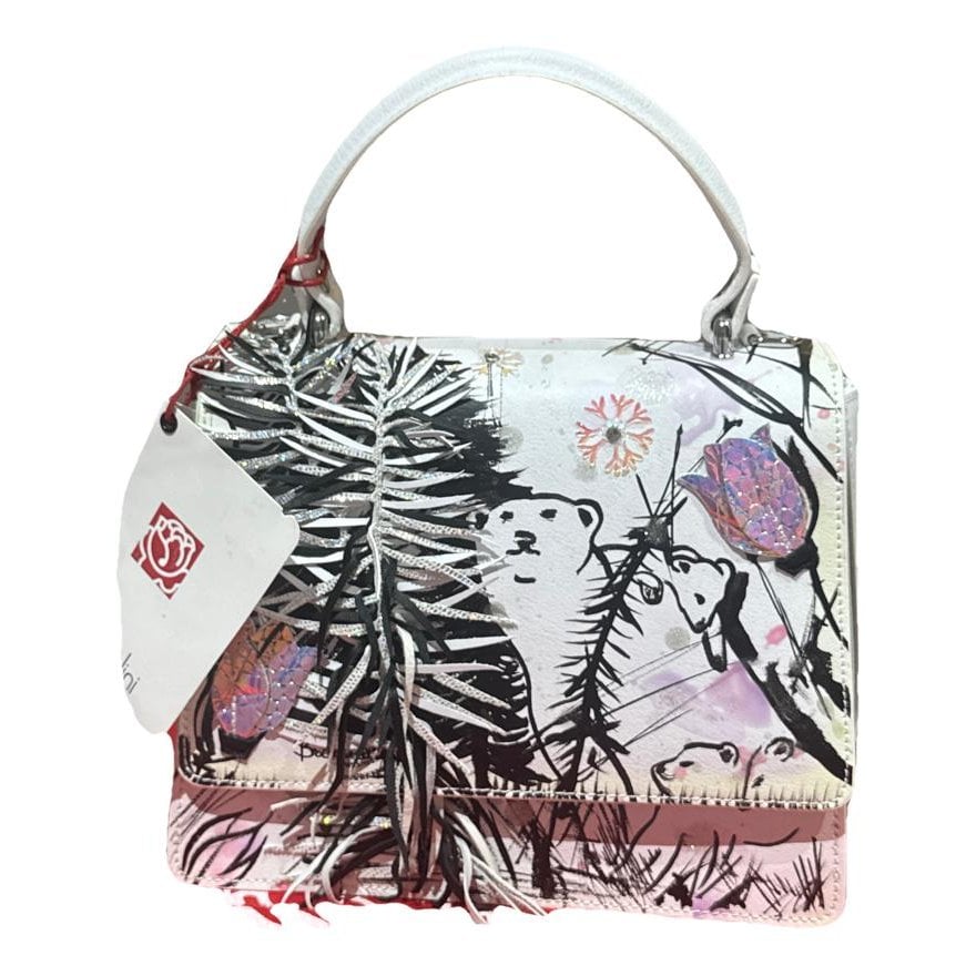 Leather crossbody bag
