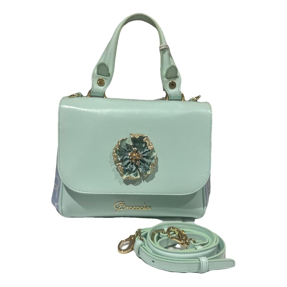 Leather crossbody bag