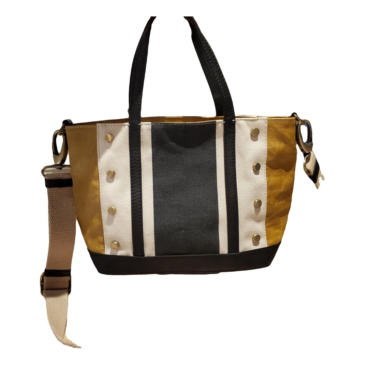 Cabas leather tote