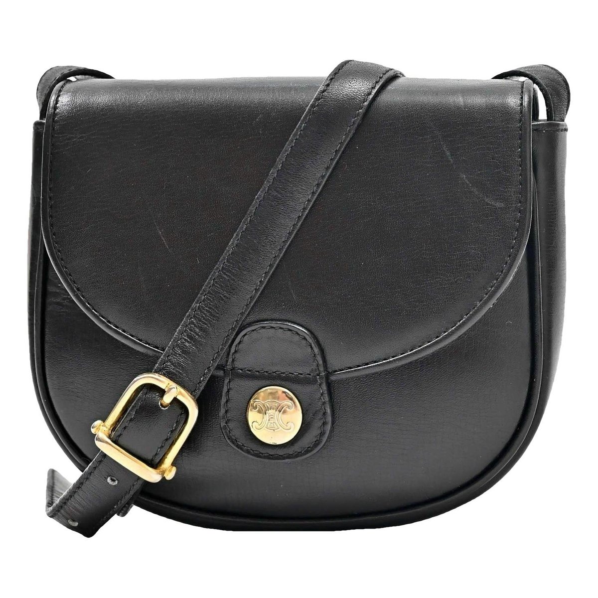 Triomphe leather handbag