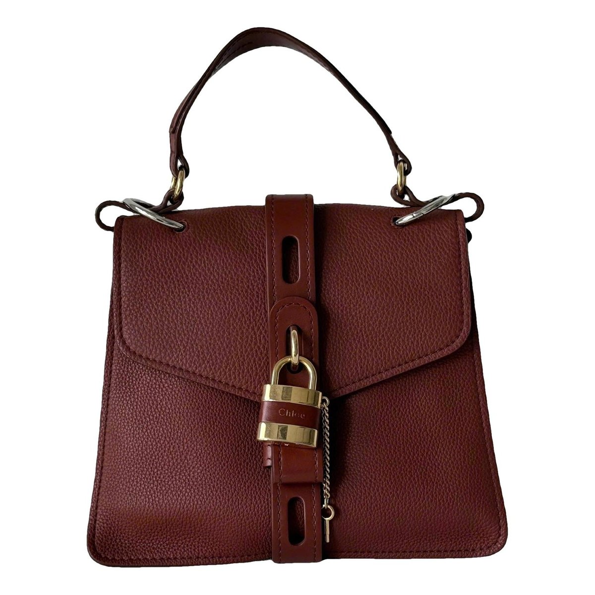 Aby leather handbag