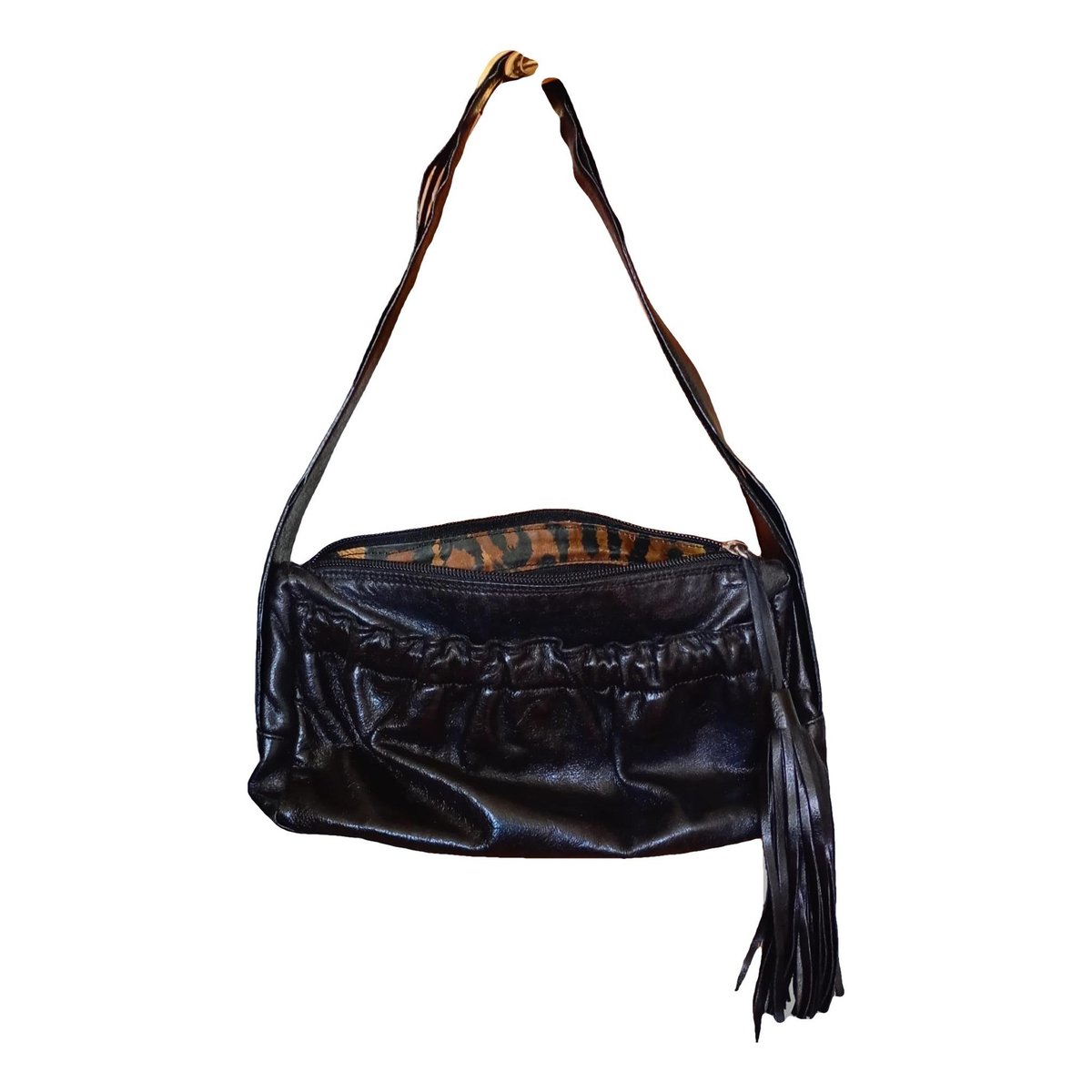 Leather handbag