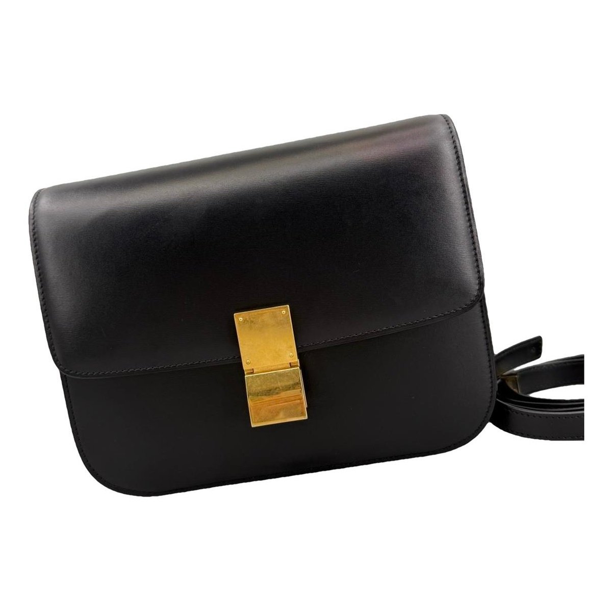 Classic leather handbag