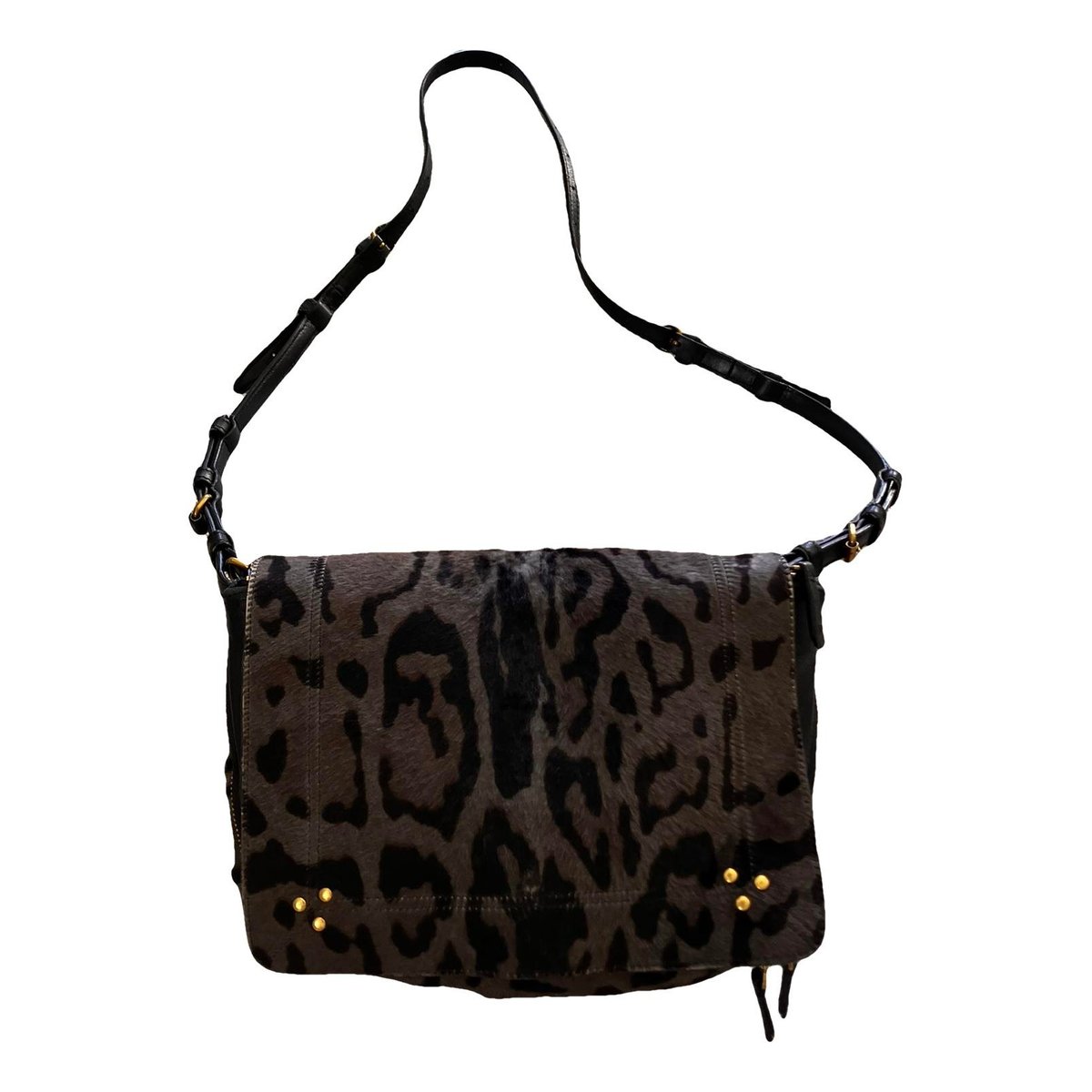 Pony-style calfskin crossbody bag