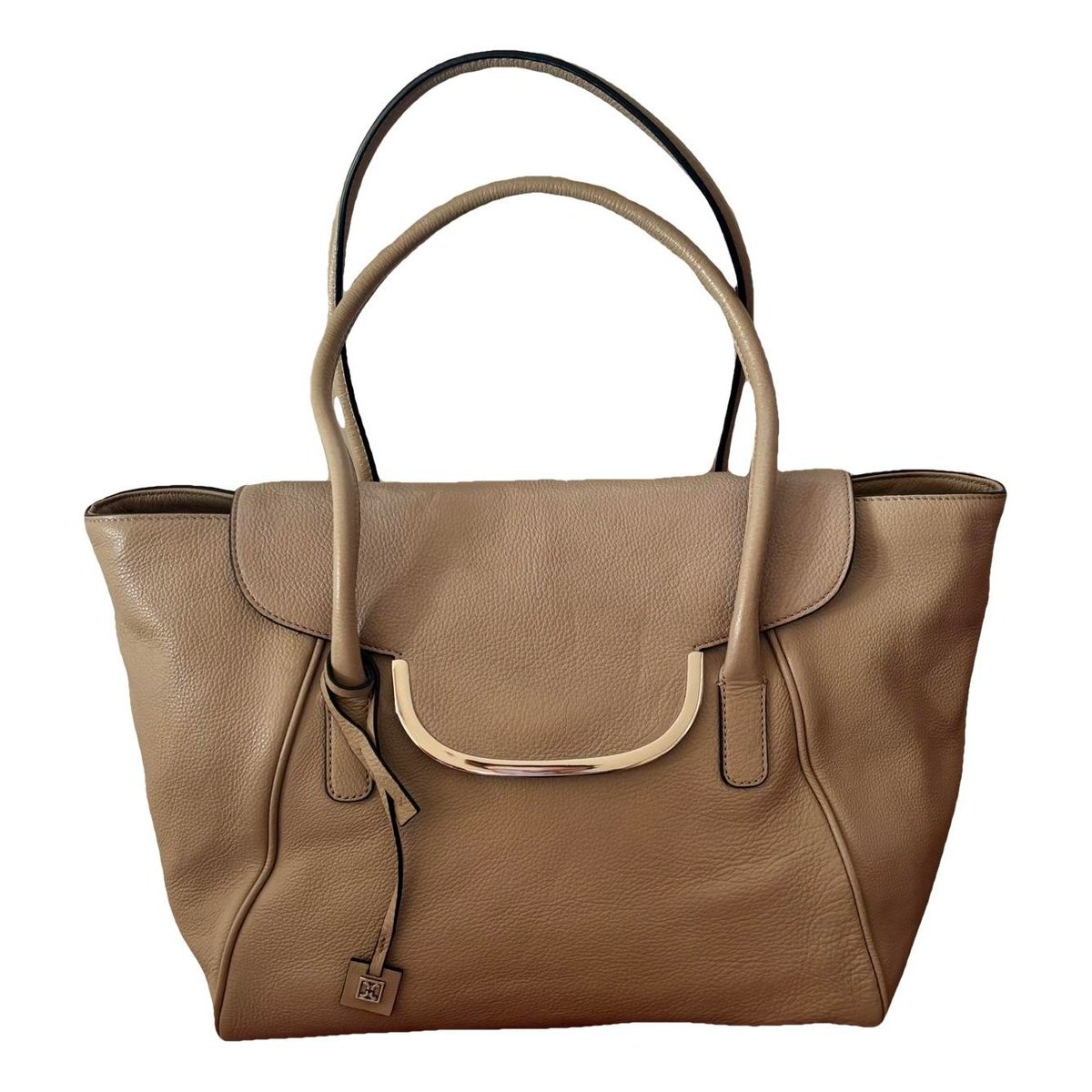 Leather tote