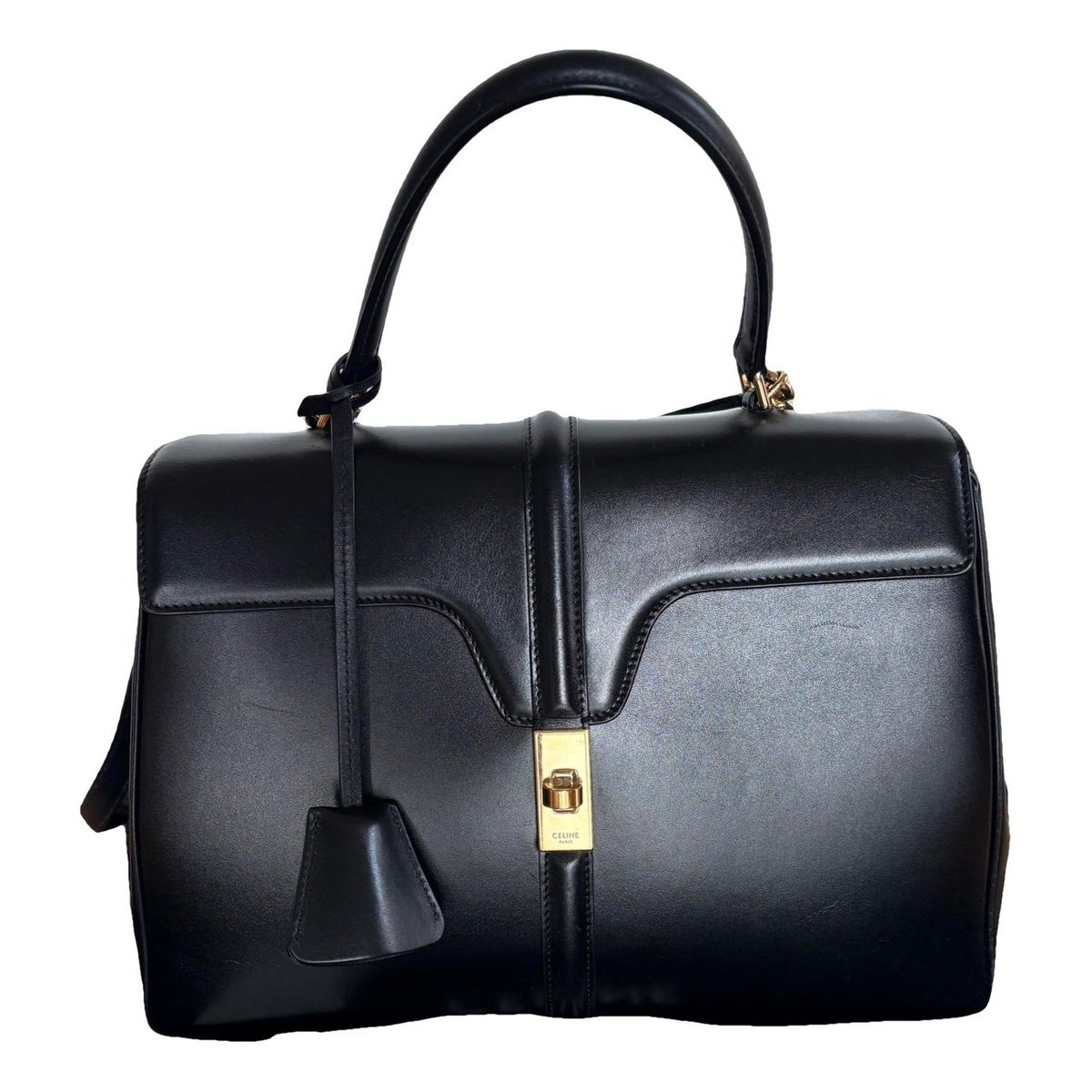 Sac 16 leather handbag