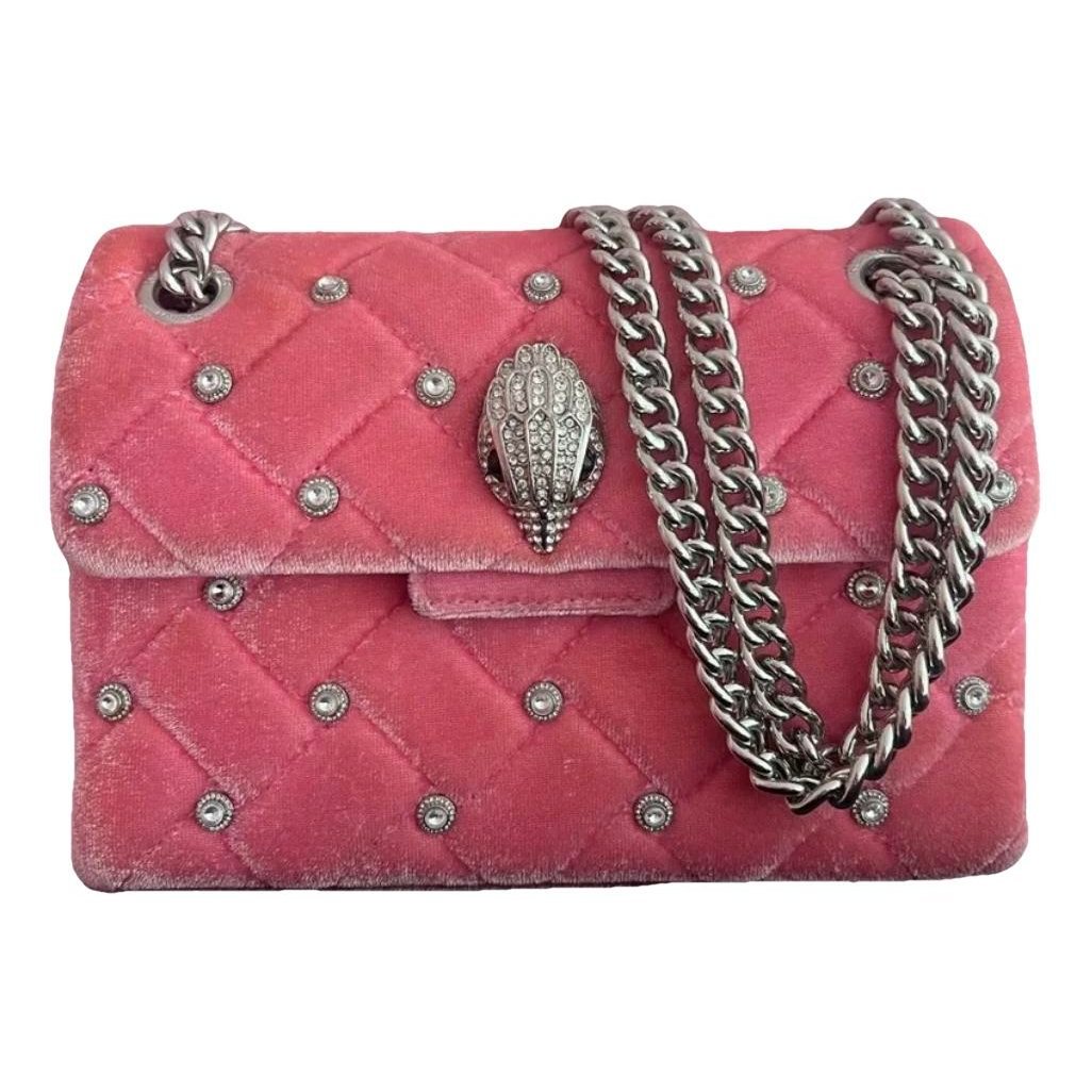 Velvet handbag