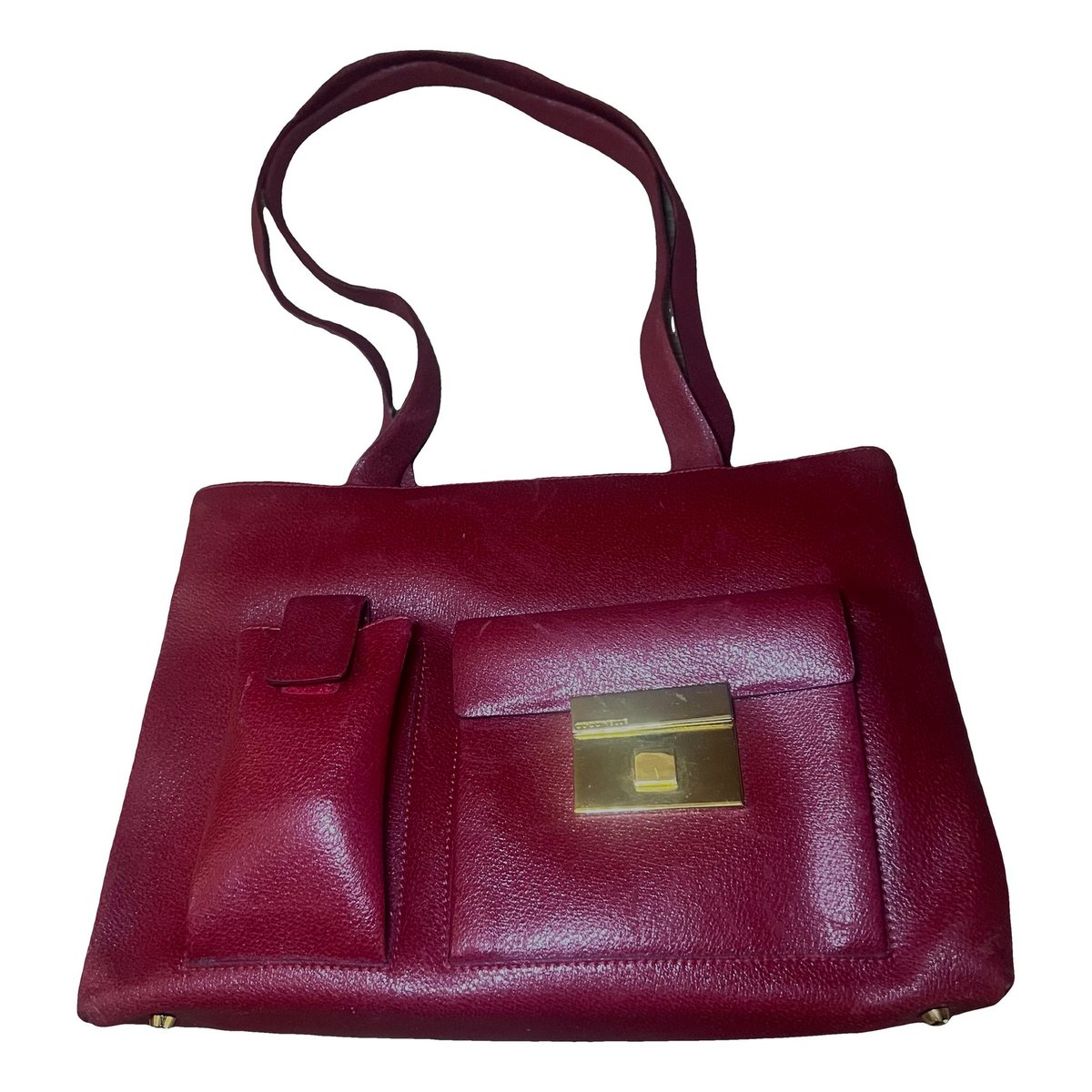 Leather handbag