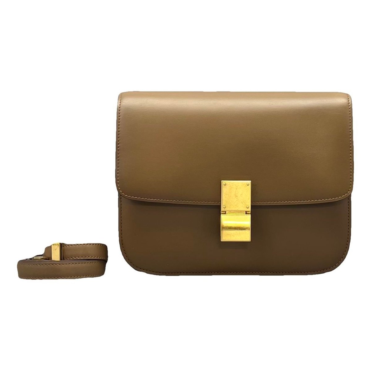 Classic leather handbag
