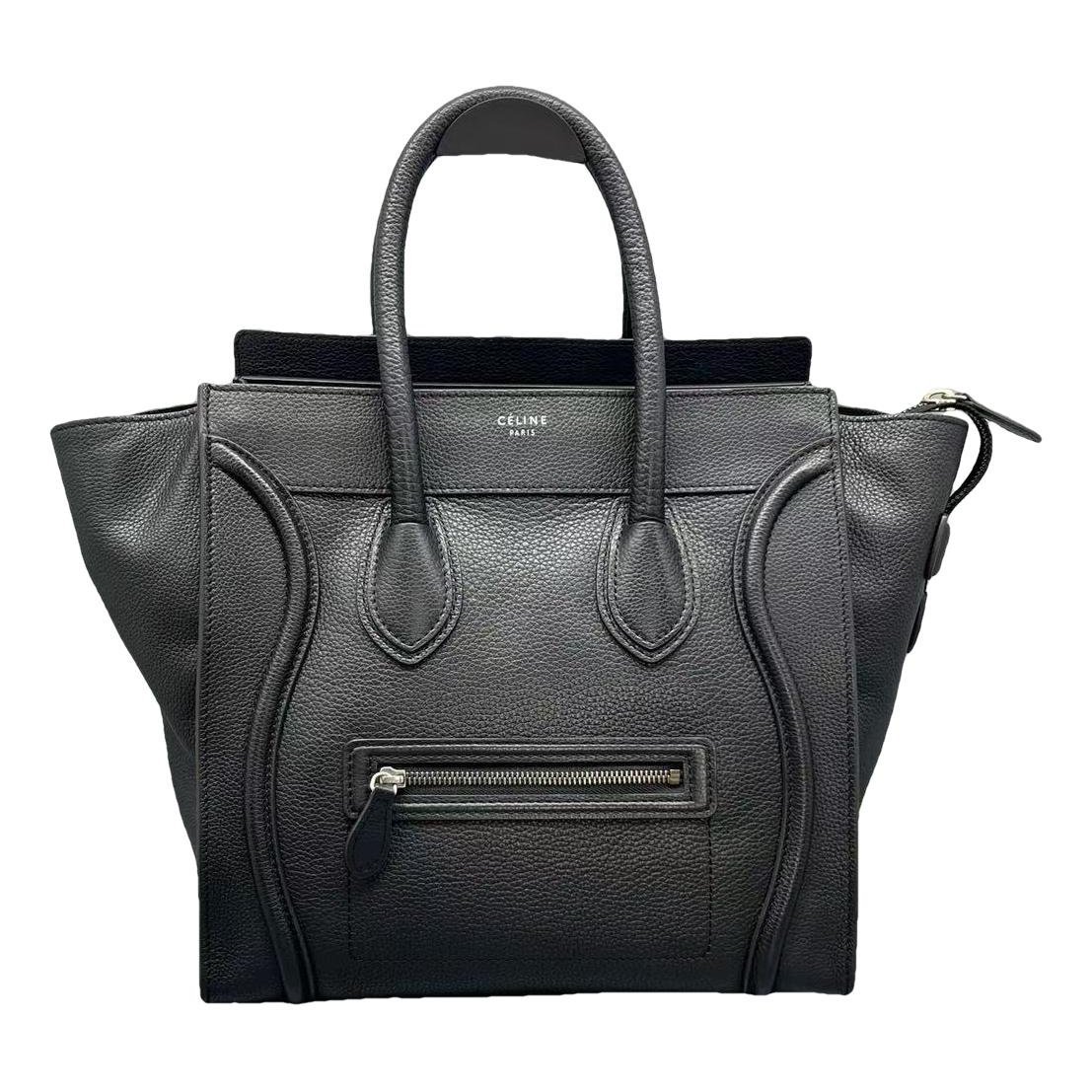 Belt leather handbag