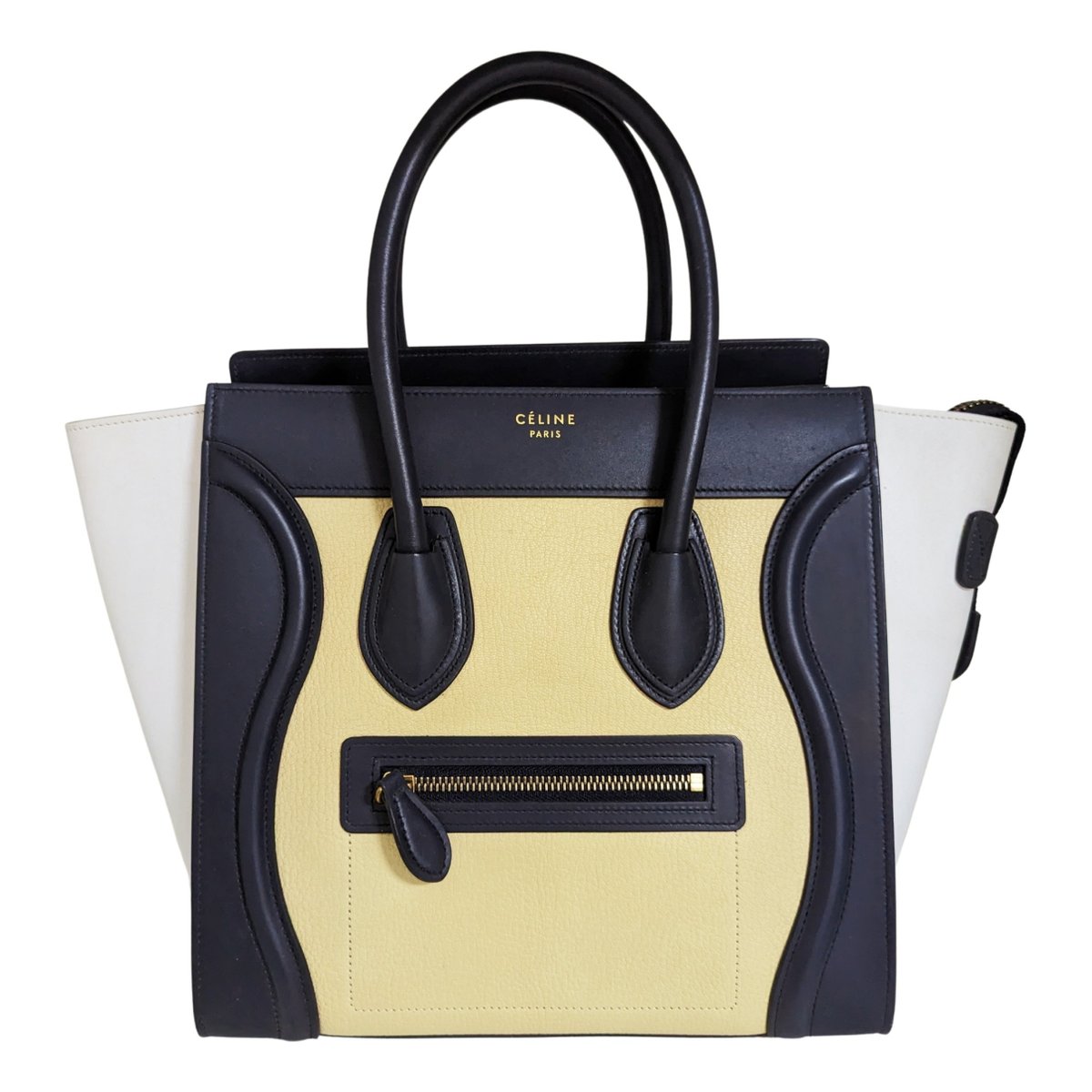 Luggage leather handbag
