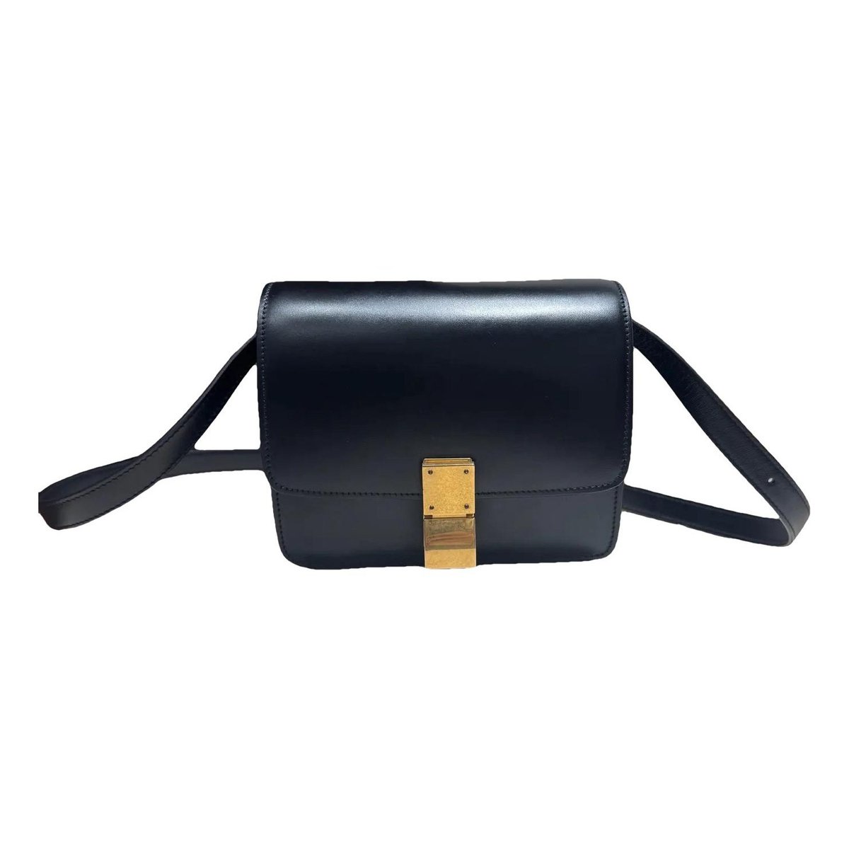 Classic leather crossbody bag