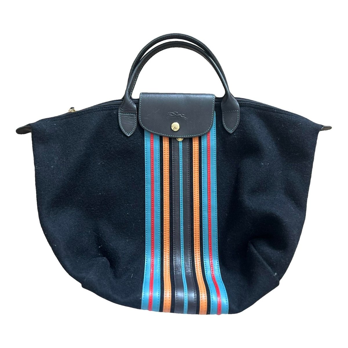 Pliage wool handbag