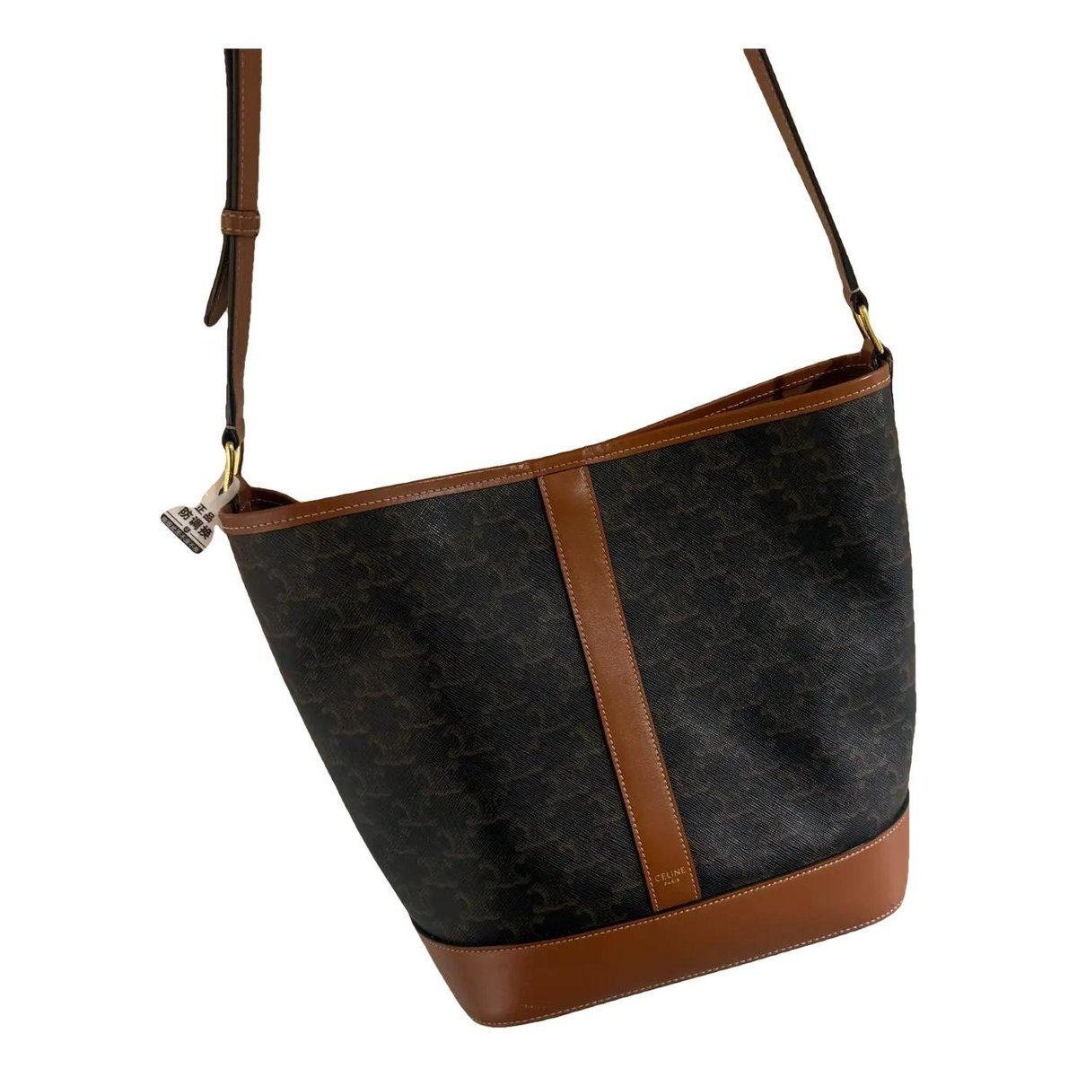 SAC SEAU leather handbag