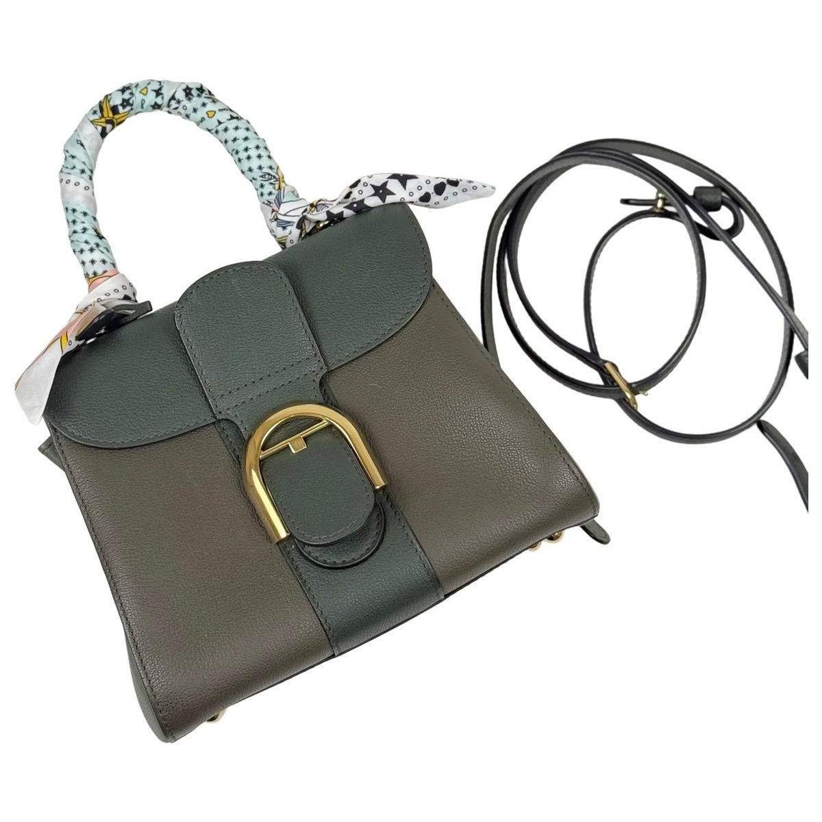 Brillant leather crossbody bag