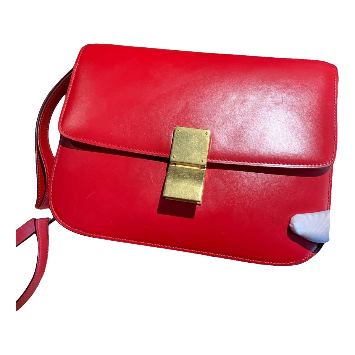 Classic leather handbag