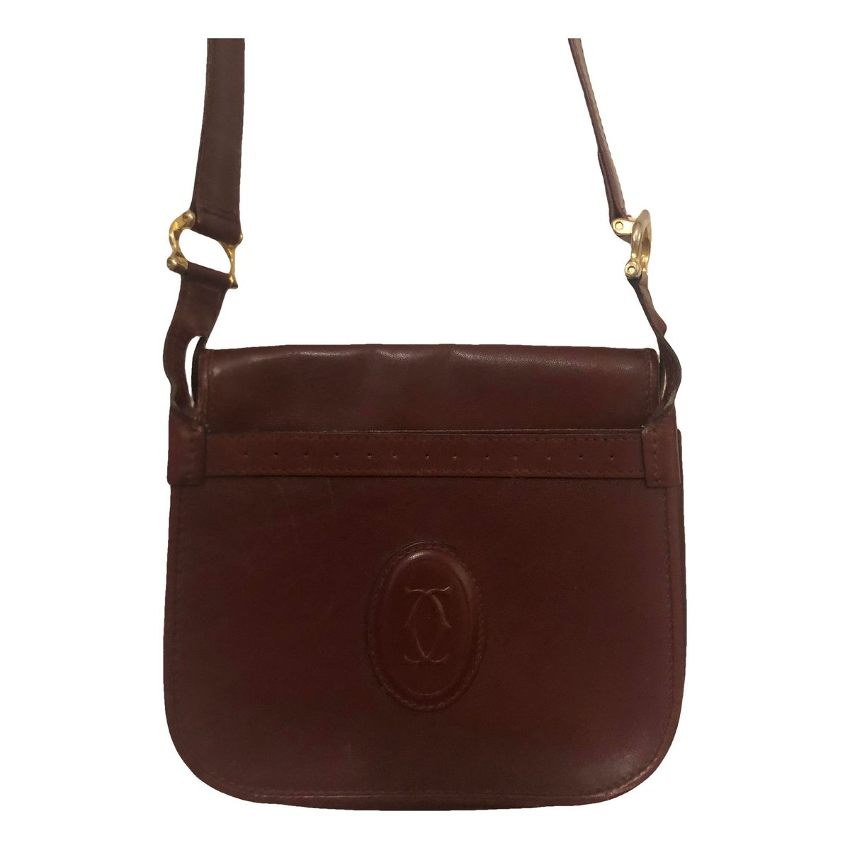 Leather crossbody bag
