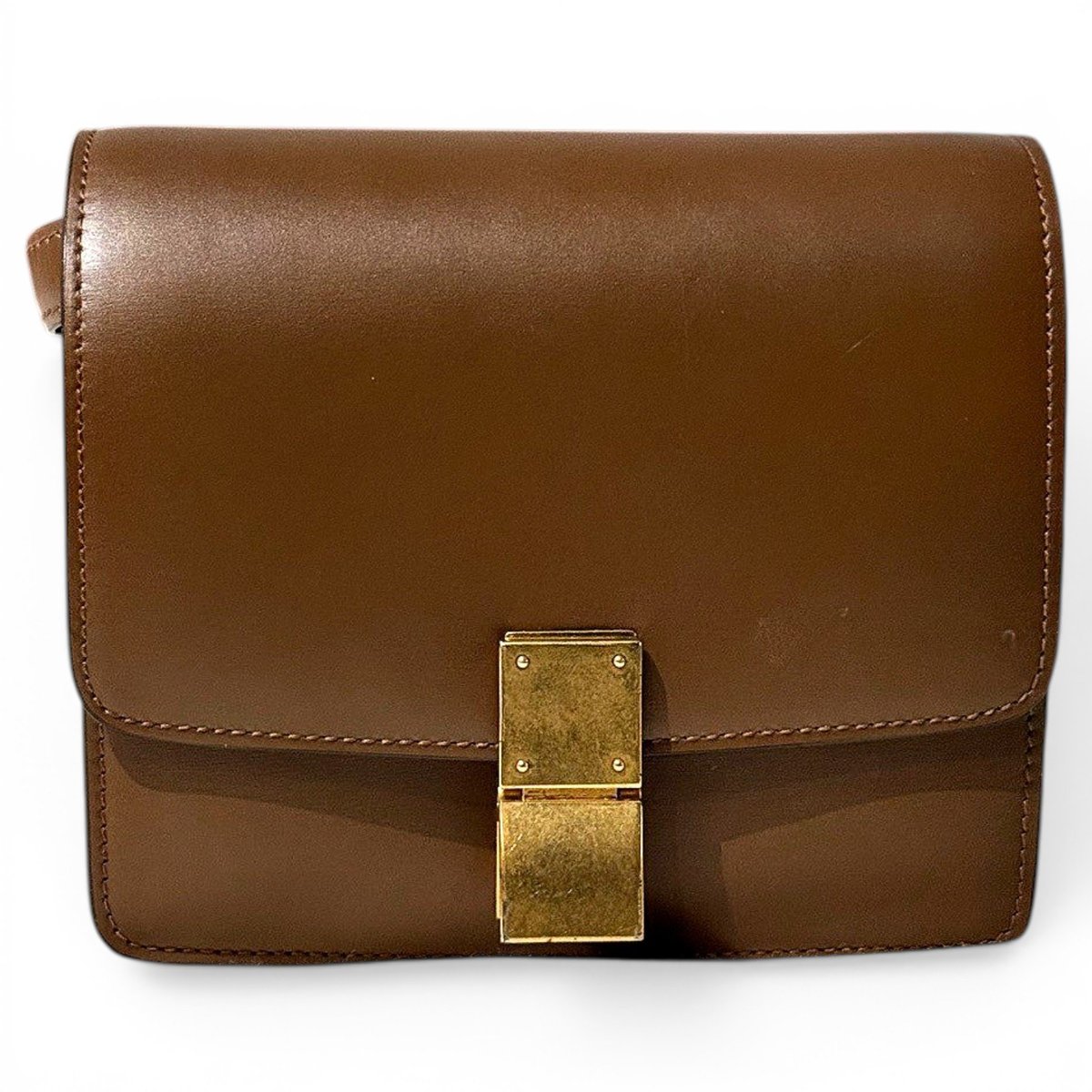 Classic leather handbag