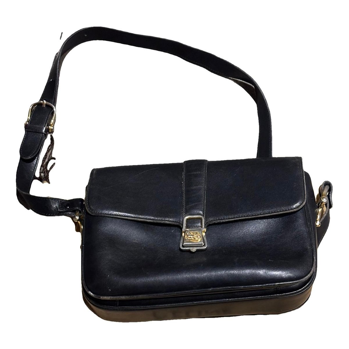 Triomphe leather handbag